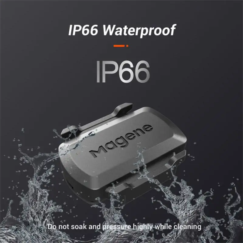 

Magene S3+ Speed Frequency Sensor ANT+ Bluetooth Computer Speedmeter for Dual Sensor IPX66 Waterproof Bike Computer