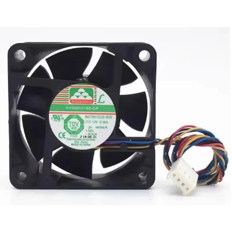 Фото Новый вентилятор NewFan для MGT6012UB-W25 12V 0.38A 6CM 6025, 60*60*25 мм №1
