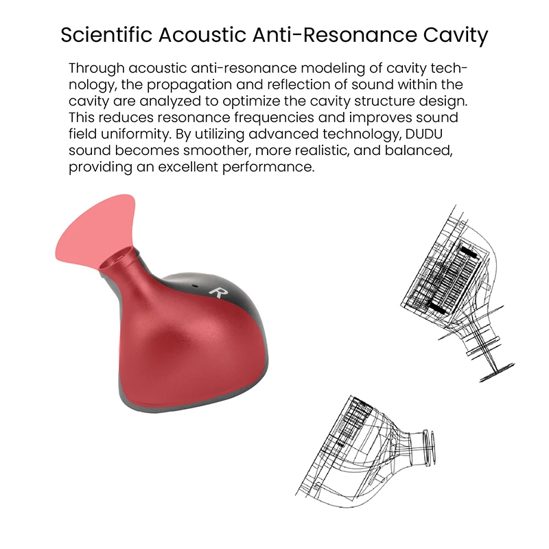 TINHIFI DUDU 13 мм Плоские наушники с магнитным приводом спортивные IEMS проводные