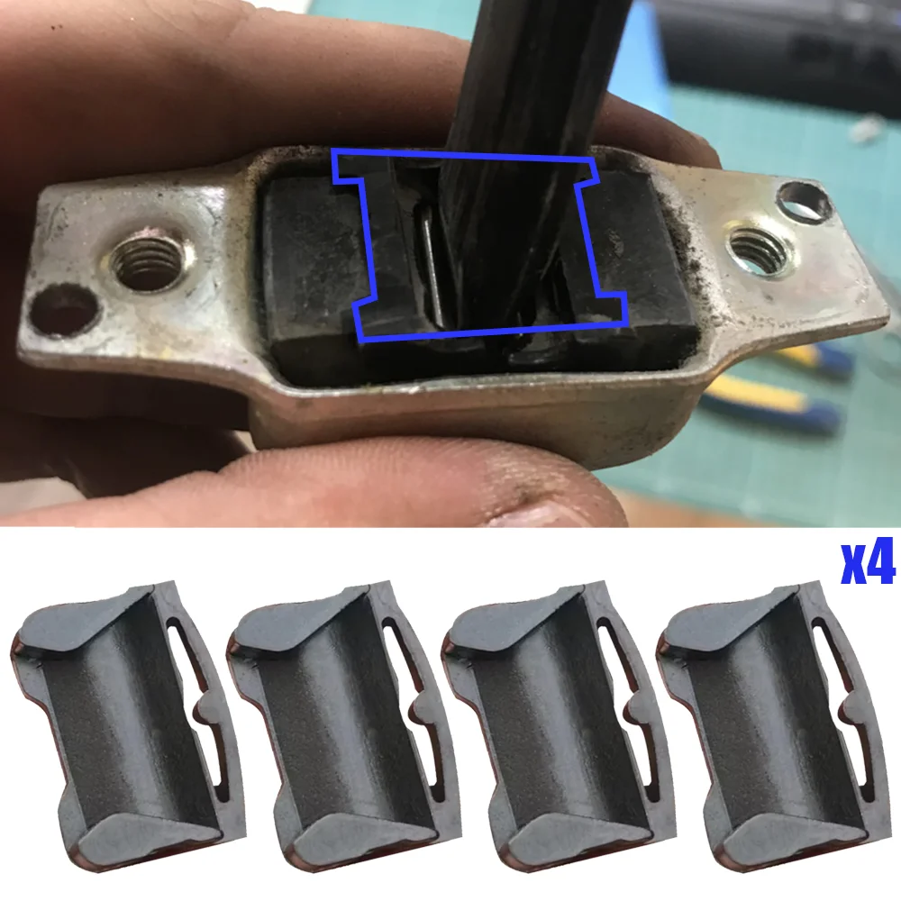 

4 шт. для Toyota Altezza Camry IV-VII Highlander I Land Venza Prius Rav4 Ist комплект ремней для проверки автомобильной двери стопор демпфирующий зажим