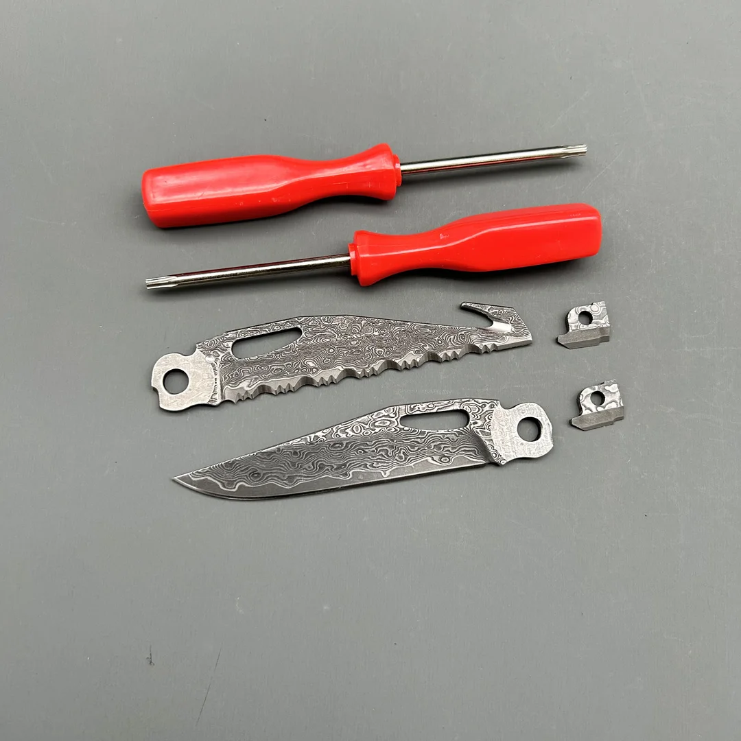 

Детали для плоскогубцев Leatherman TTI Charge and Wave из дамасской стали