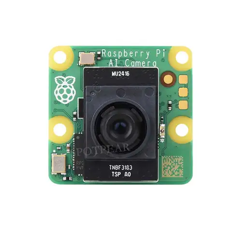 Камера Raspberry Pi AI, 12 МП, IMX500, официальный оригинальный интеллектуальный визуальный датчик, бортовой RP2040