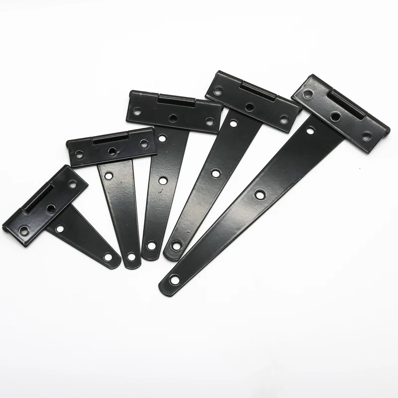 Железные петли тройник черные для шкафов садовый сарай деревянные дверные
