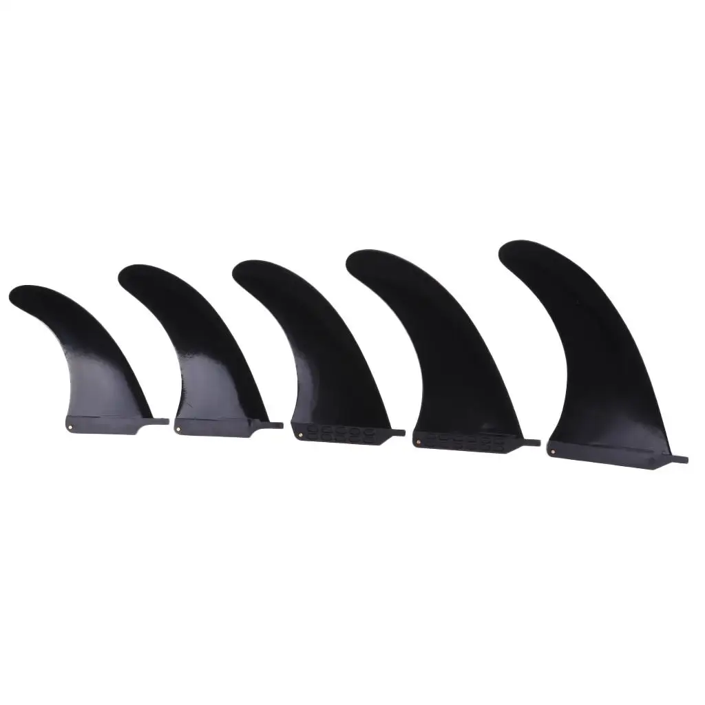 

Lightweight Center Fin Black Paddle Board Longboard Surfboard