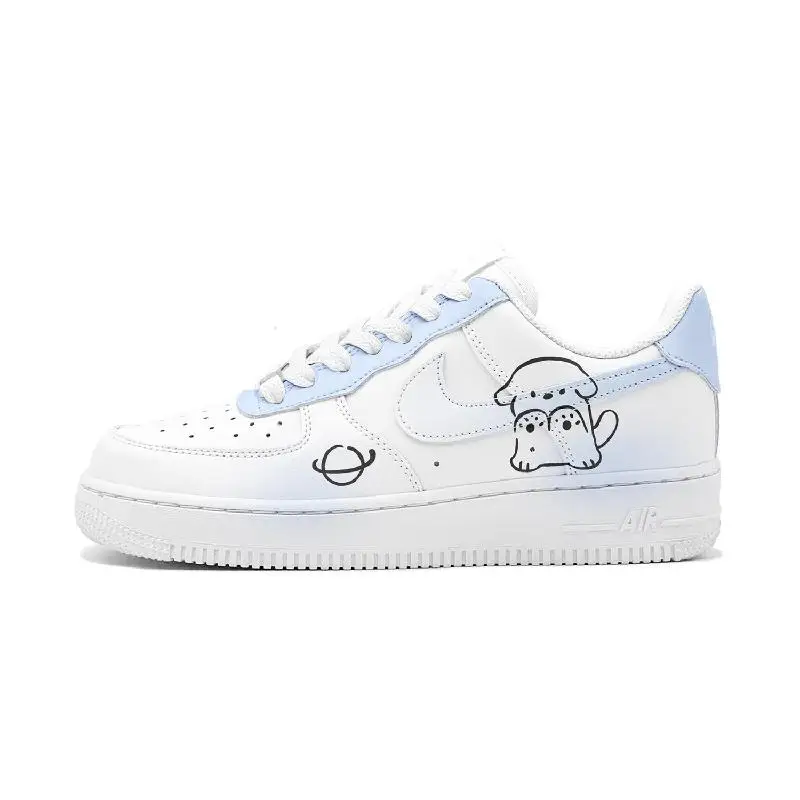 【Настроить】Nike Air Force 1 Обувь для скейтбординга Женские кроссовки DH2920-111