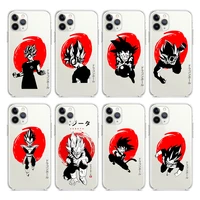 dragon ball handsome poss for apple iphone 13 12 11 pro max mini xs xr x 8 7 6s 6 5 plus transparent soft phone case cover