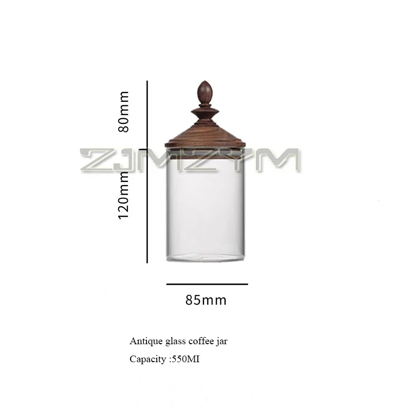 

Банка для кофе ZJMZYM из боросиликатного стекла