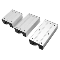 external dual axis heavy roller slider block linear carriage lgd6 lgd8 lgd12 lgd16 sliding block with 2468 wheels locking