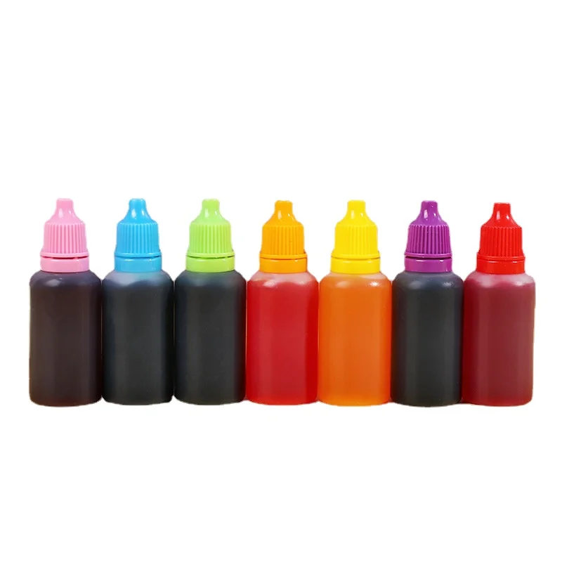 

20ml Tie-dye Pigments Are Water-resistant and Not Easy To Fade, Hand-made Tie-dye Seven-color Set DIY Art Color Wall Painting