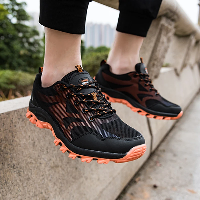 Men Breathable Sneakers New Fashion Shoes for Women Climbing Hiking Shoes Outdoor Sports Sneakers