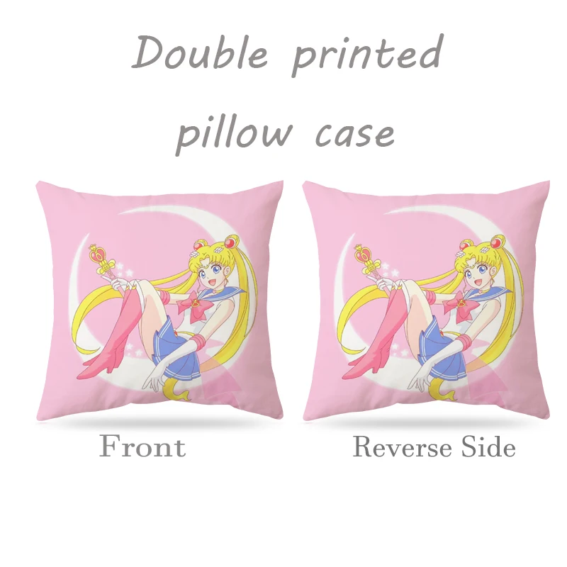 Рисунок 2 - Розовые наволочки в стиле Сейлор Мун