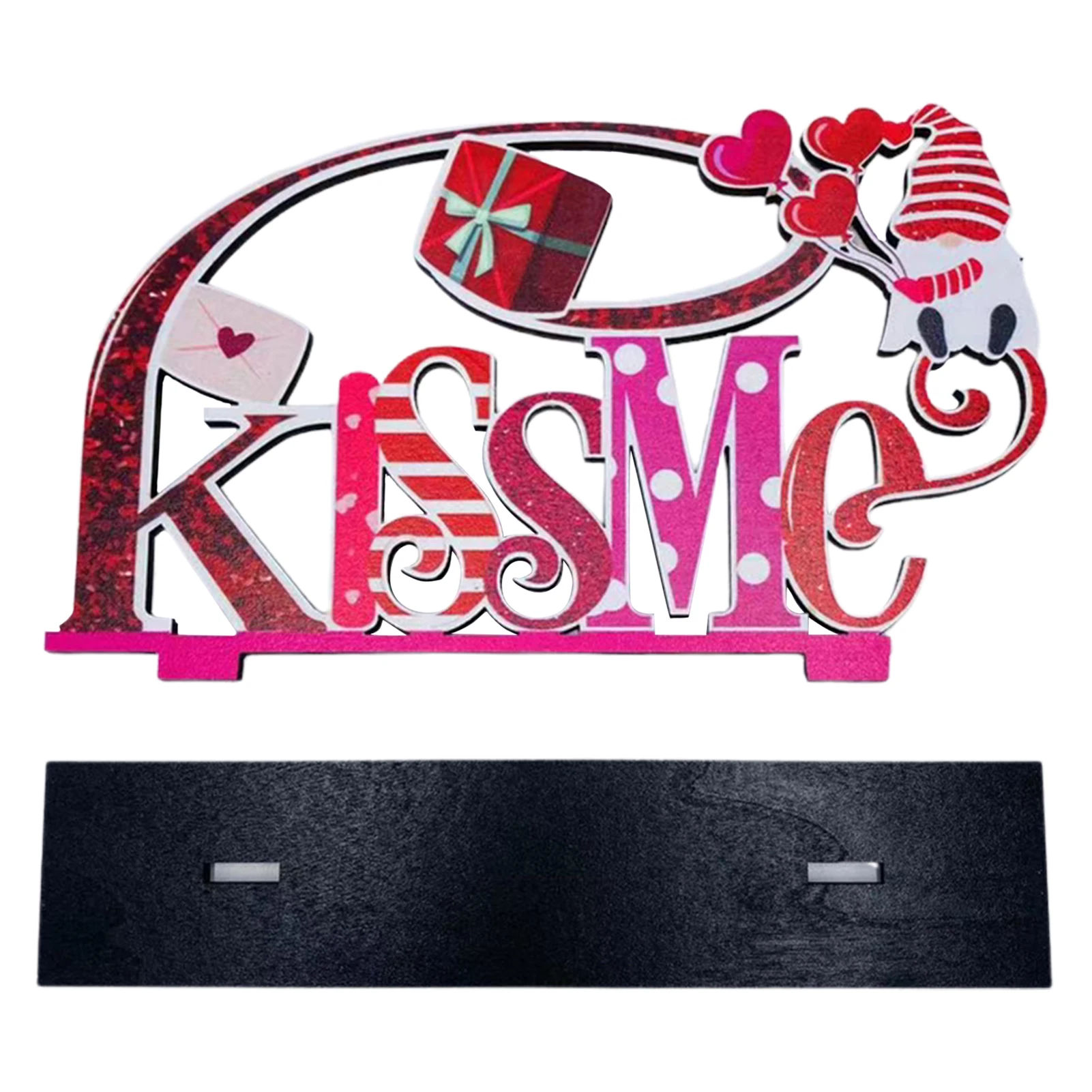 

4 шт., деревянные настольные знаки в форме надписи на День святого Валентина