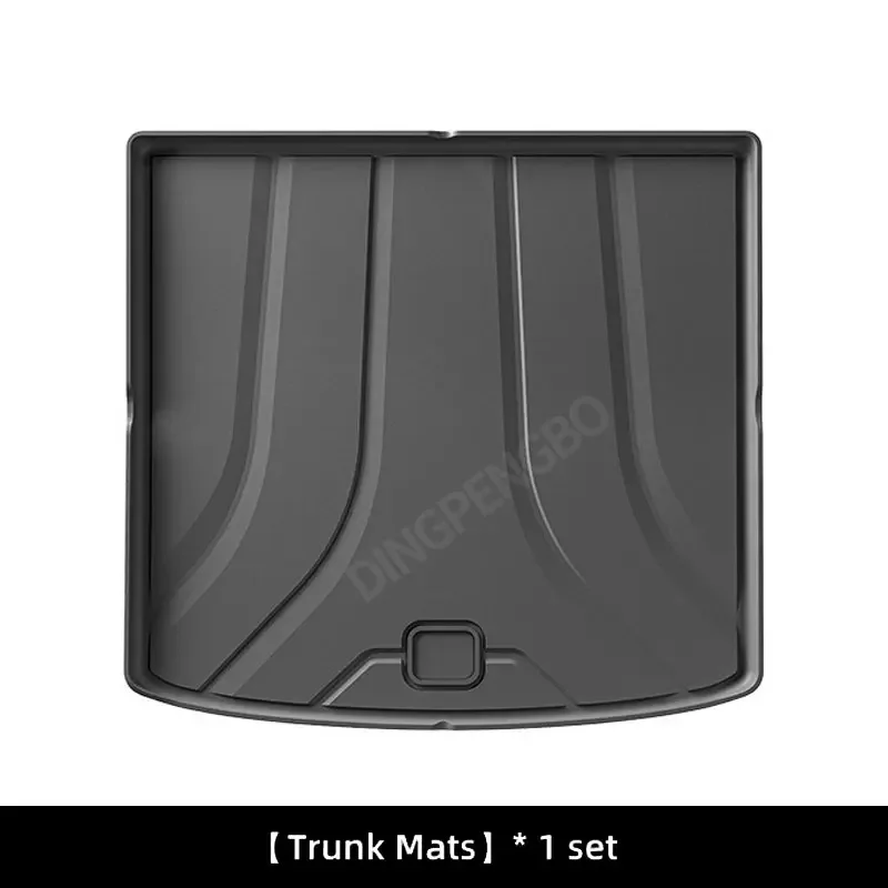 Водонепроницаемые коврики TPE и подкладка в багажник для Ideal L6 PRO MAX 2024 (левая рука) — аксессуары для интерьера по индивидуальному заказу