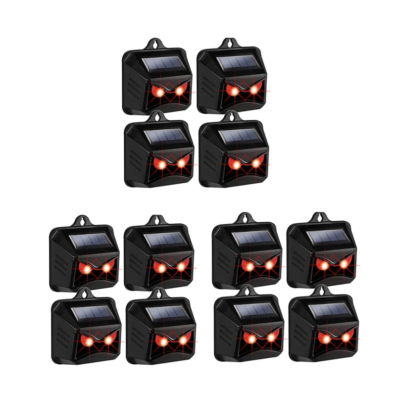 

Solar Mosquito Repellent Nighttime Animal Predator Deterrent Equipment LED Light Waterproof Repellent For Skunk Deer,Etc