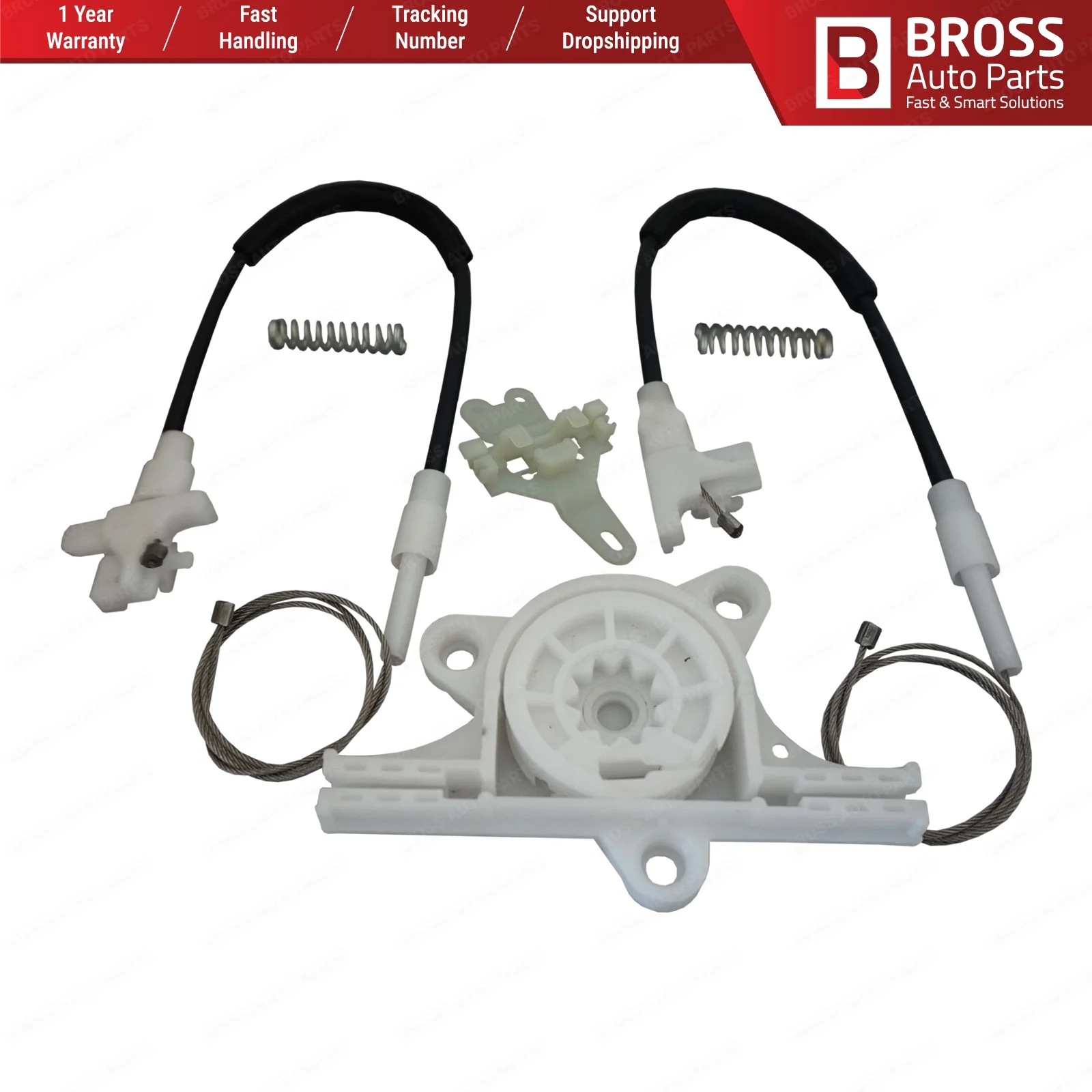 Bross автозапчасти BWR5142 электрическая мощность регулятор окна Ремонтный комплект