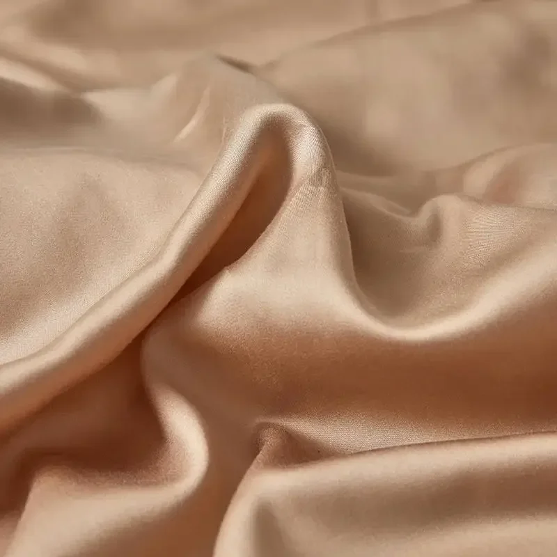 Lofuka роскошный женский красивый 100% Шелковый Комплект постельного белья двойная