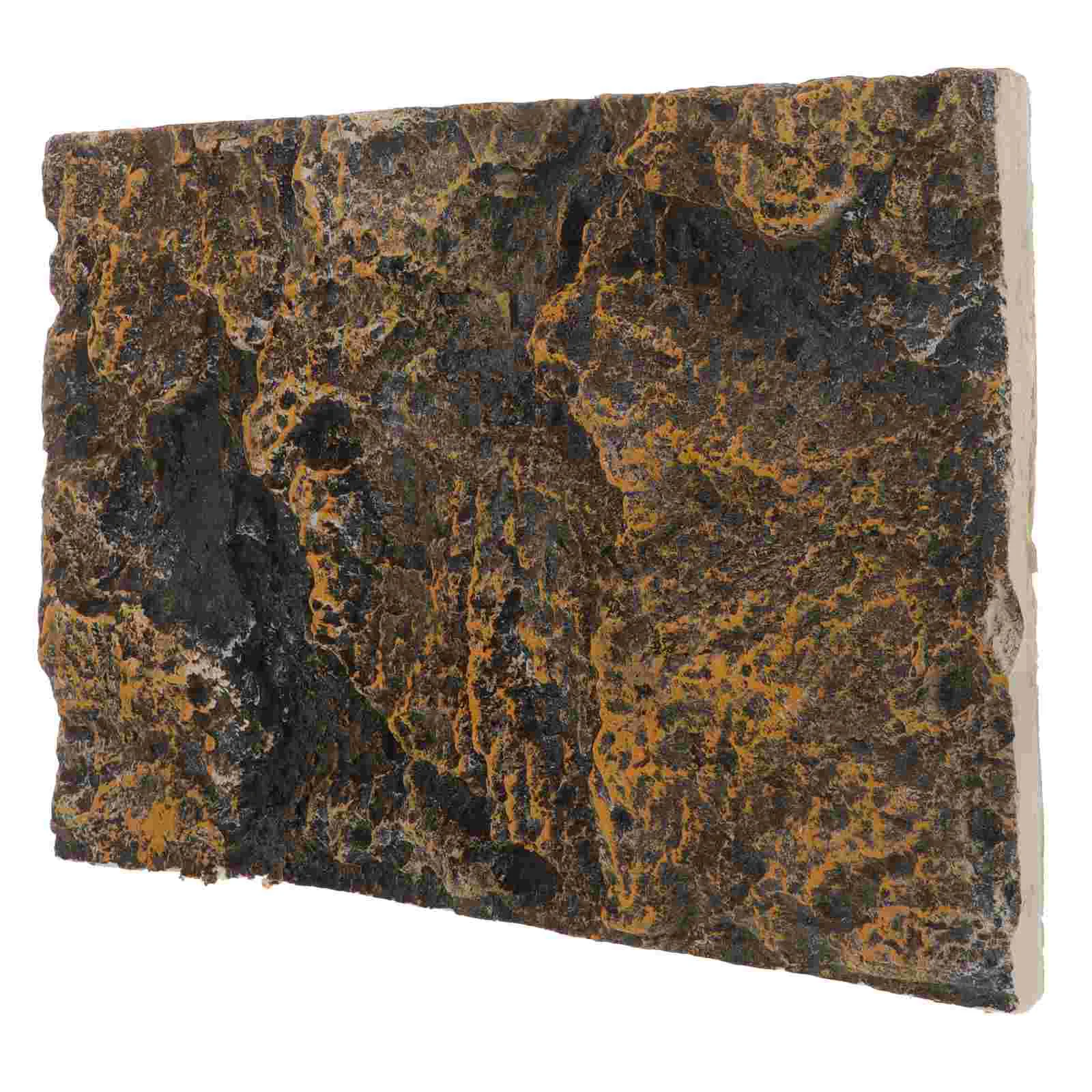 3d фоновая доска для рок-животных рептилий аквариума фоны стеклянные рыбы