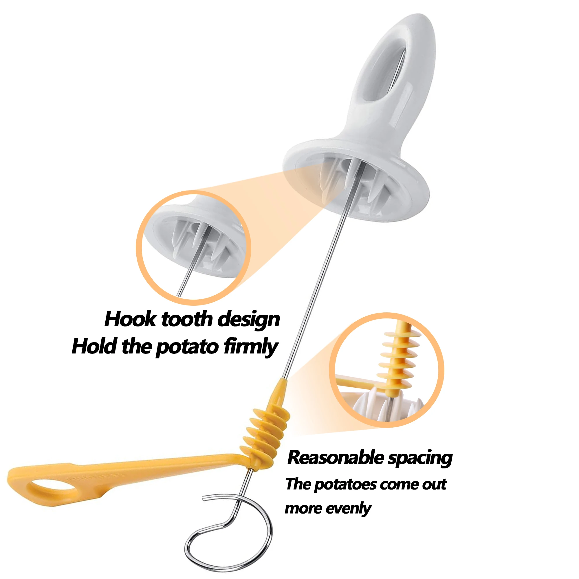 Набор спиральных резаков для картофеля спиральная слайсер Торнадо ручная