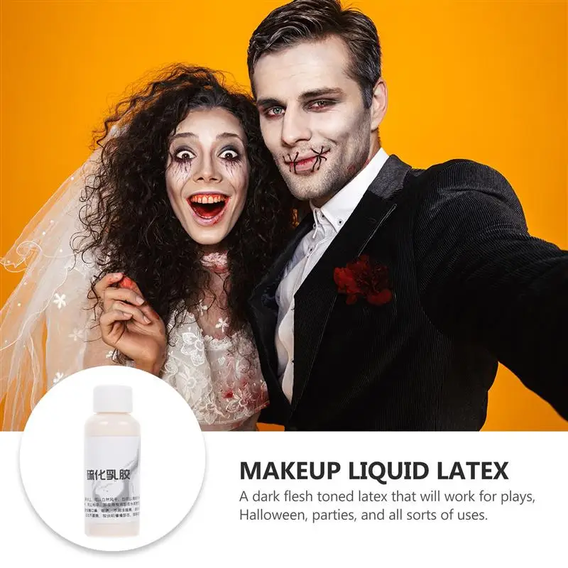 Жидкий латексный жидкий макияж на Хэллоуин зомби шрамы для макияжа пожилых людей