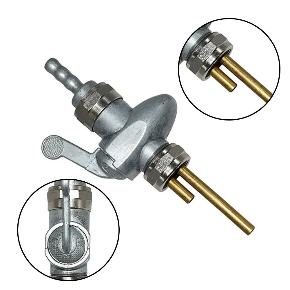 

For BMW R Series Fuel Petcock Switch Valve Tap Direct Replacement Electric Components Metal Silver Valve Tap Easy Installation