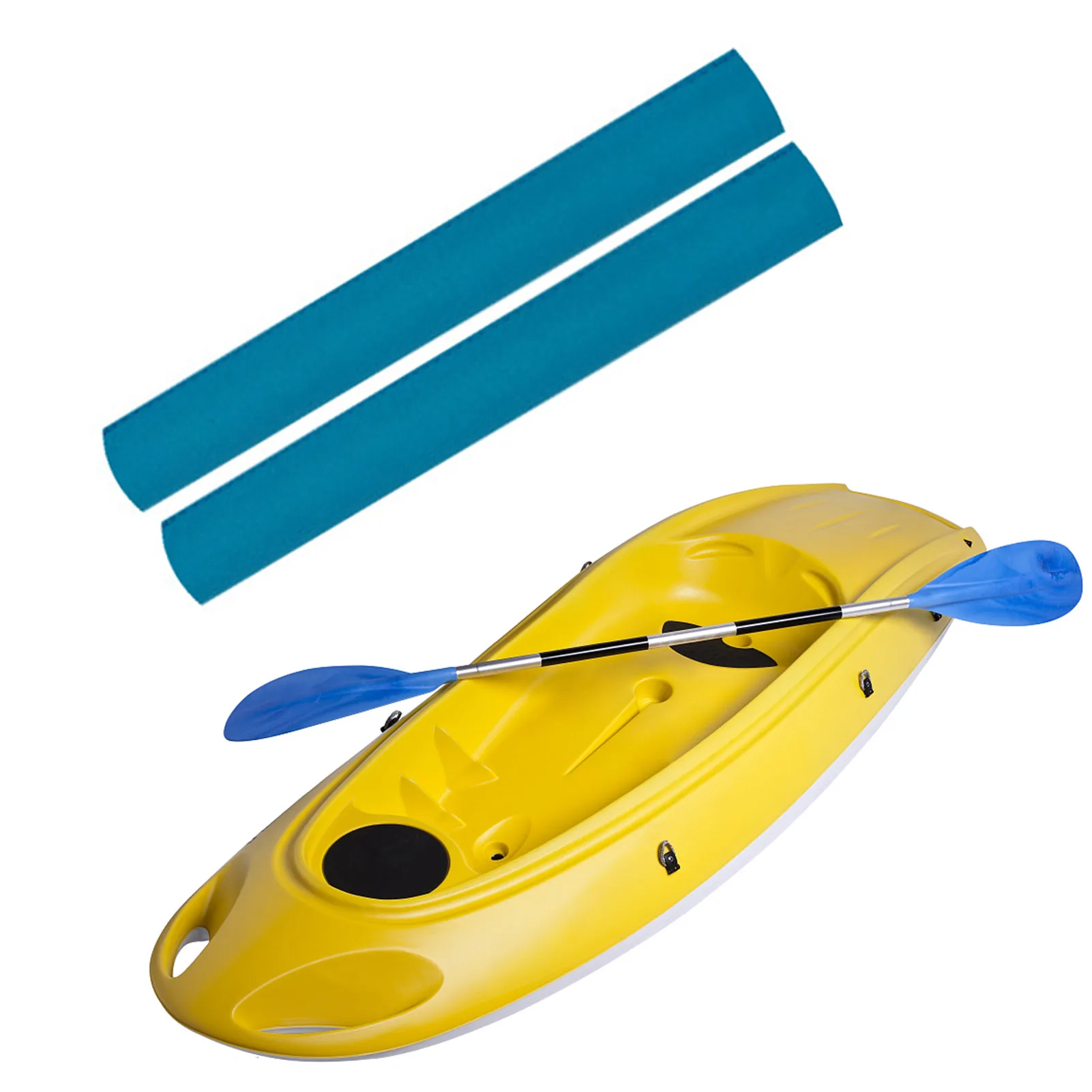 

1 пара нескользящих захватов Для Каяка, прочная и мягкая защитная крышка для Каяка, аксессуары для каякинга с высоким качеством изготовлени...