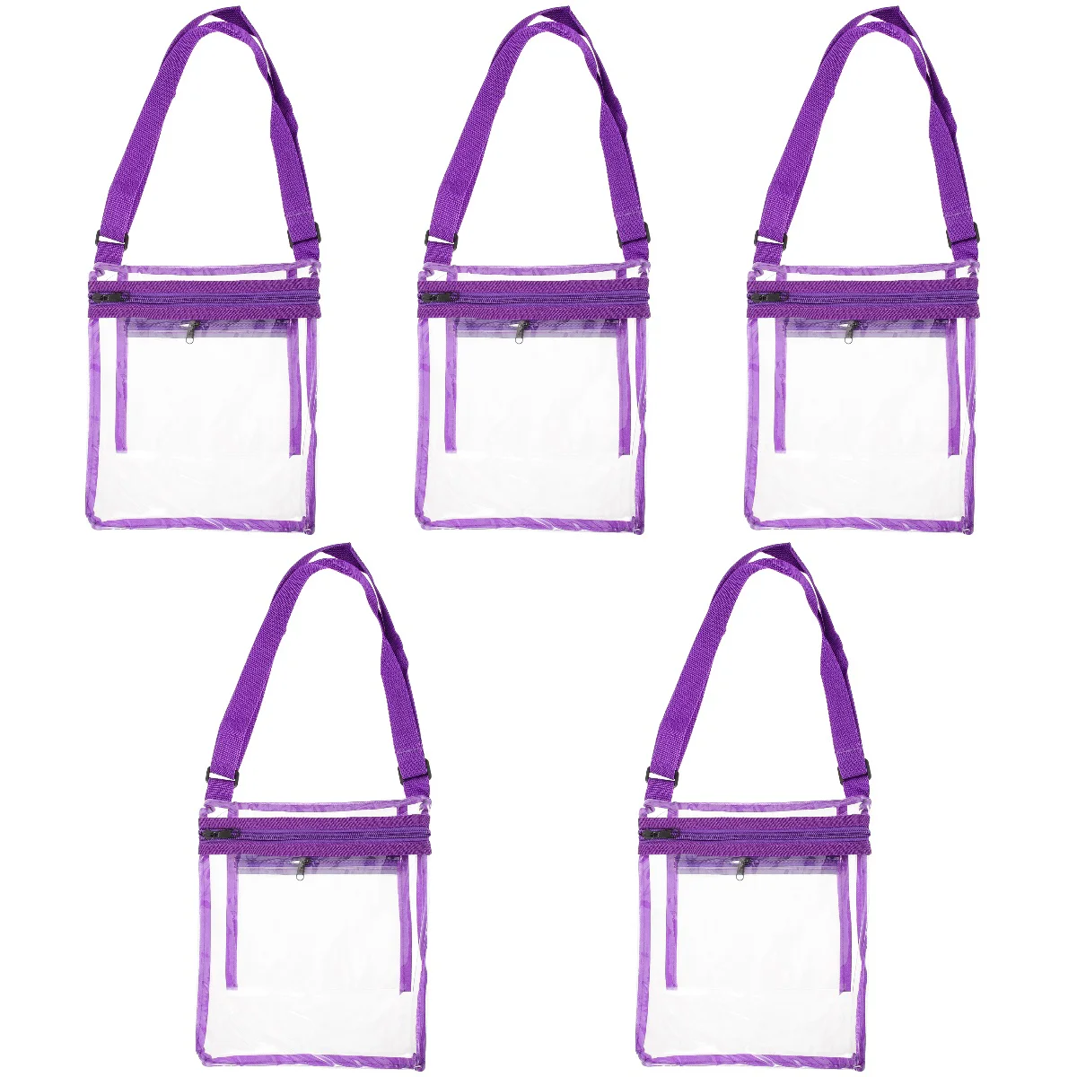 Transparent Wallet Clear Small Purse Stadium Bag Crossbody Bags Women Pocketbooks