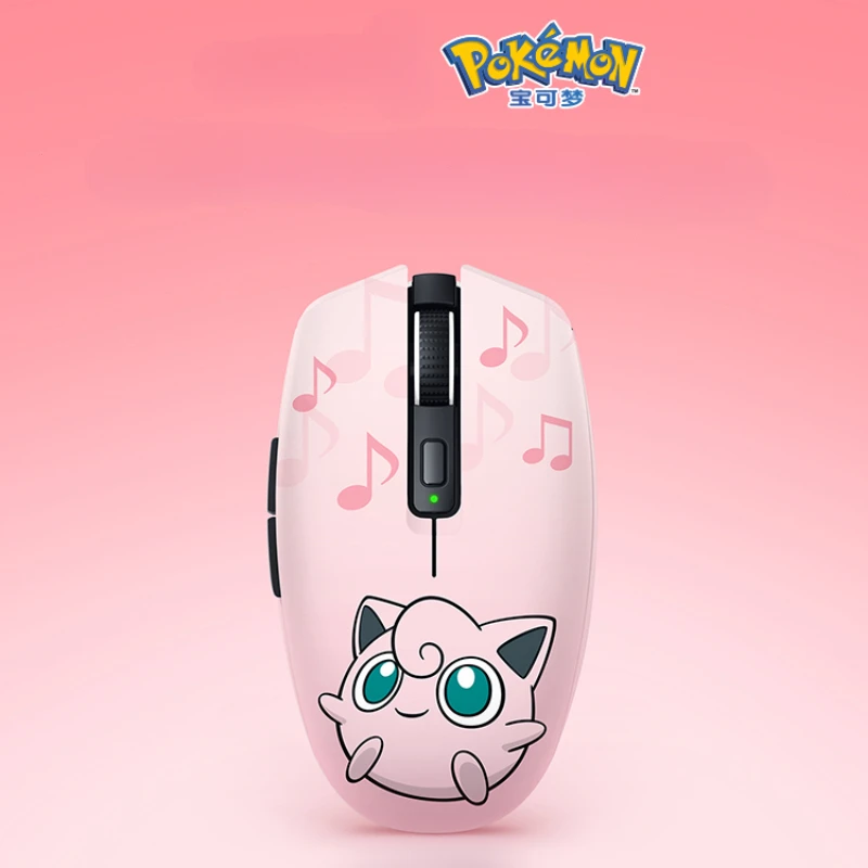 

Pokemon Jigglypuff Sylveon Bluetooth Mouse Mute Wireless 2.4G Dual Mode Genger Charizard Office Game Mouse Practical Gift