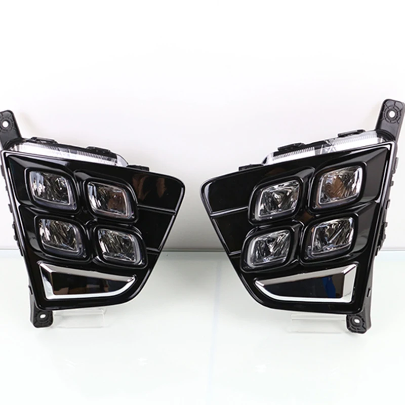 Автомобильные аксессуары водонепроницаемые ABS 12 В светодиодные дневные ходовые