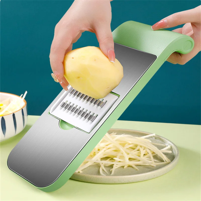 

Vegetable Cutter Multifunctional Home Slicer Fruit Potato Peeler Carrot Grater for Kitchen Accessories Radish Chopper Gadgets