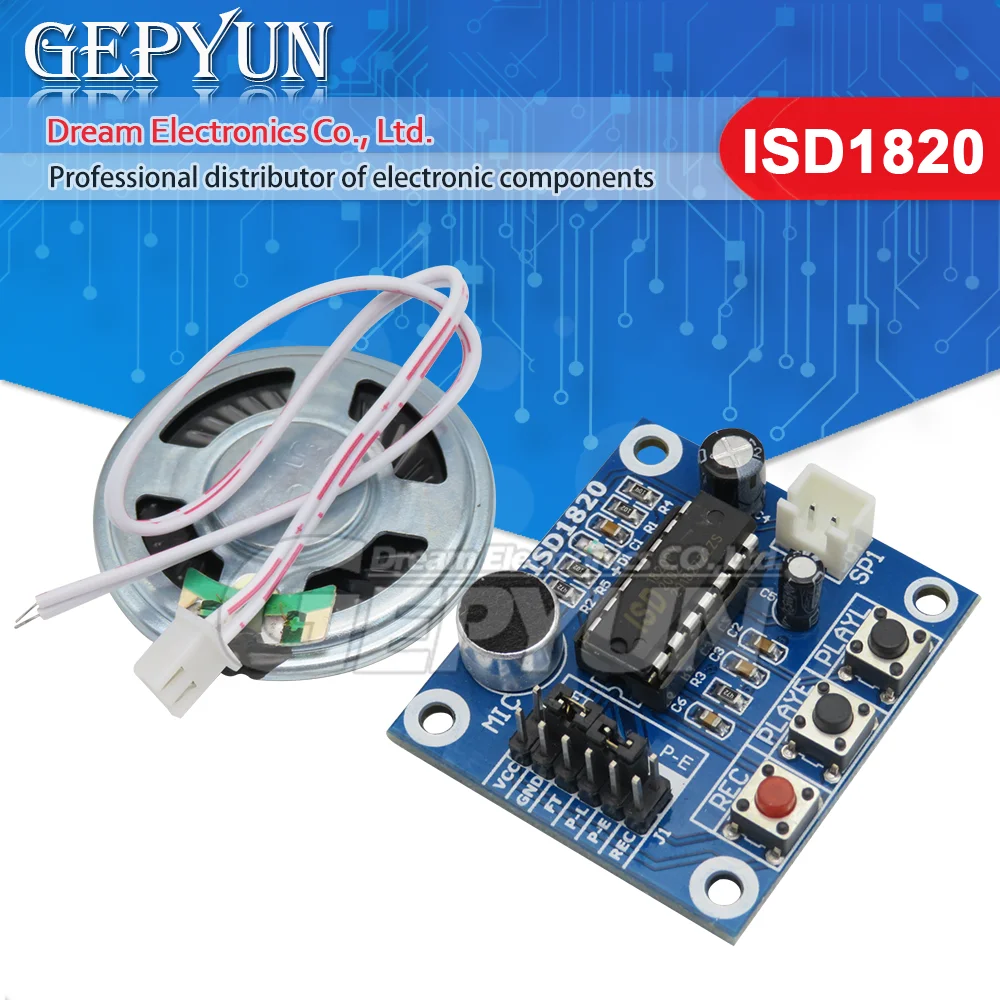 Module With Mic Sound Audio Loudspeaker  Voice Board Telediphone Module Board