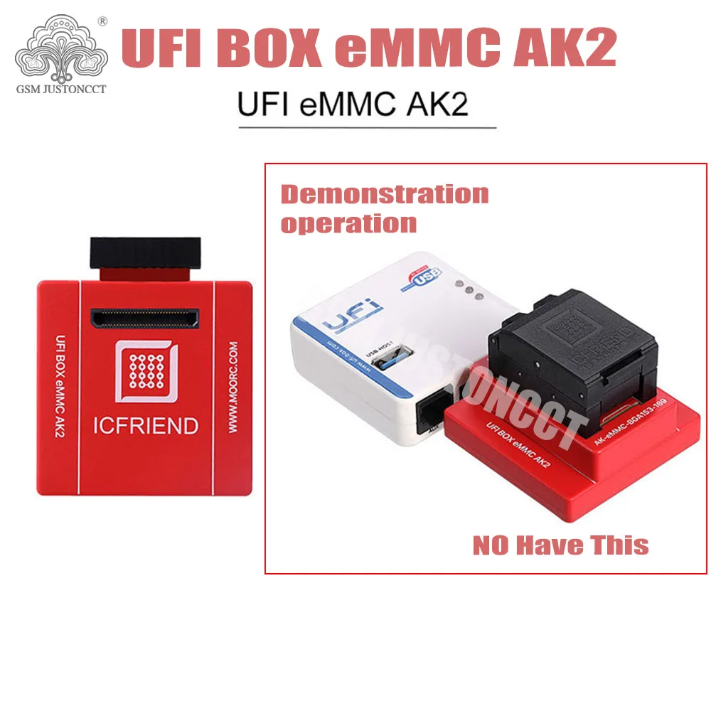 2023 Оригинальный Новый адаптер Soctet ICFRIEND UFS EMMC BGA 14 в 1 с Z3X легкий JTAG UFI Box Medusa Pro MiPi -