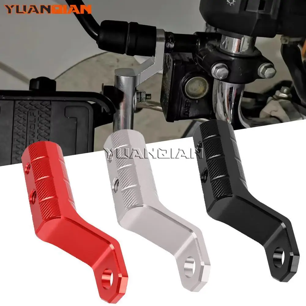 

Motorcycle Rearview Mirror Extension Mount Bracket Holder Universal 8MM 10mm Motorbike Rear view Mirror Extension Bracket Holder