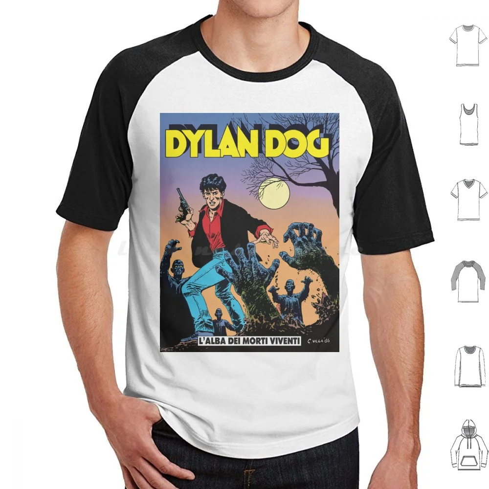 Dylan Dog T Shirt Cotton Men Women DIY Print Lalba Dei Morti Viventi