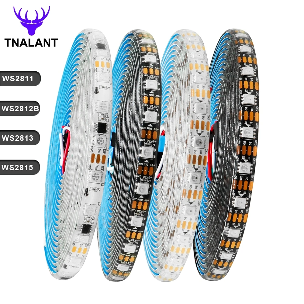 

Светодиодная лента TNALANT RGBIC 30/60/144 пикселей 5В/12В