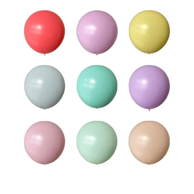 

10pcs Makaron Latex Balloons 10" Birthday Balloon Wedding Decoration Party Balloons For Baby Shower Decor