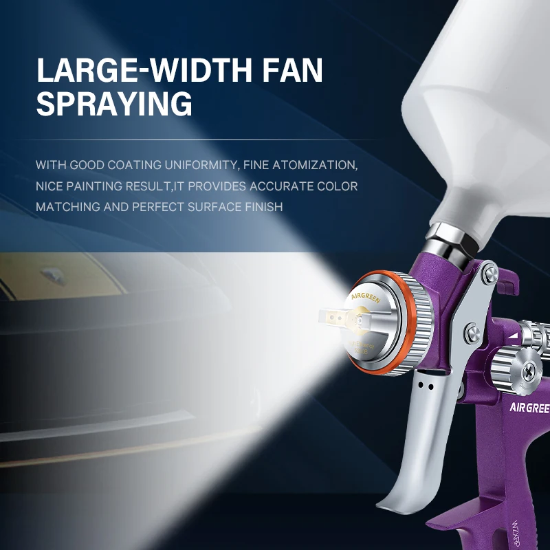 Новый стиль фиолетовая насадка 1 3 мм зеркальный пистолет-распылитель для защиты