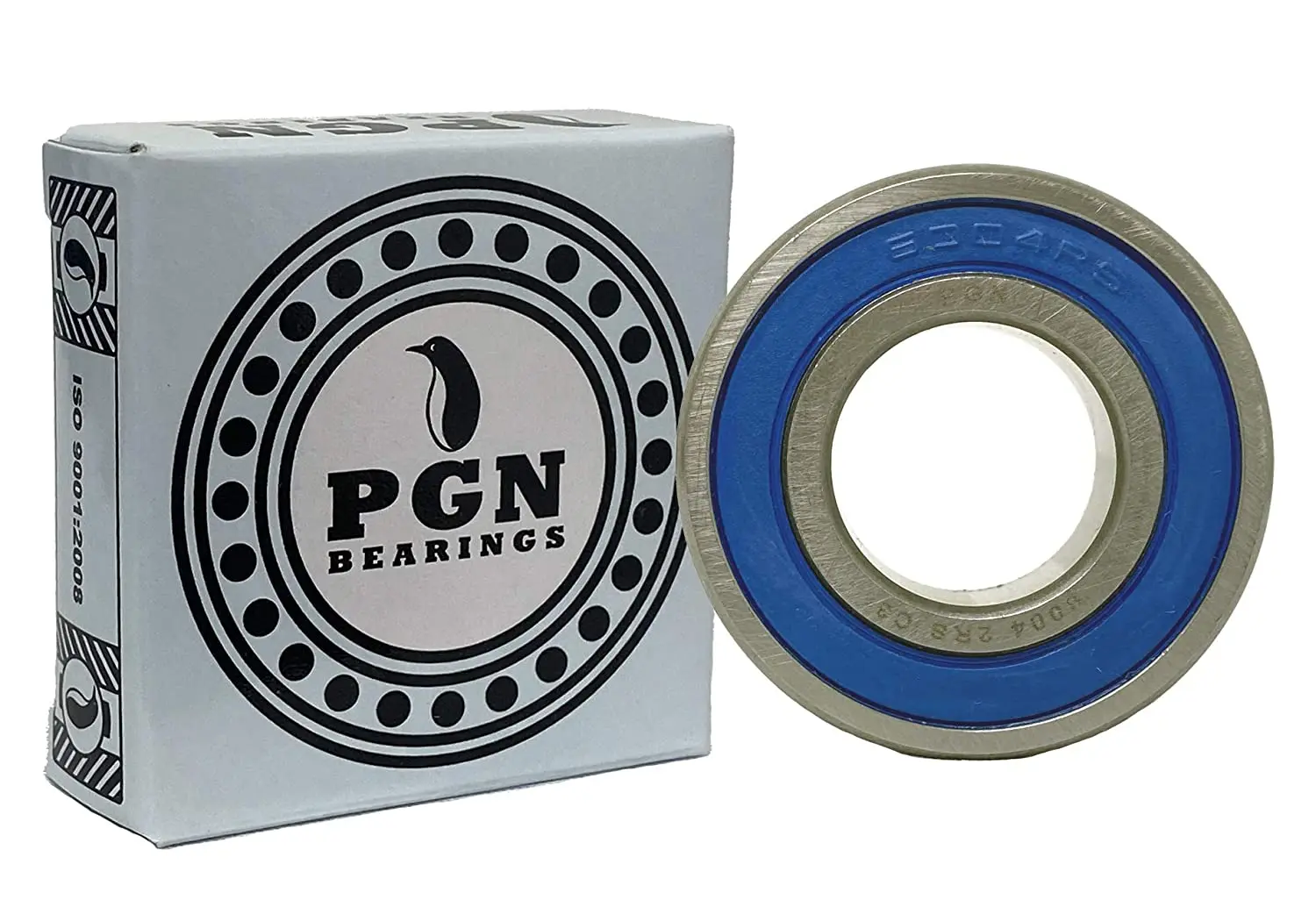 

(10 Pack) PGN 6004-2RS Sealed Ball Bearing - C3-20x42x12 - Lubricated - Chrome Steel