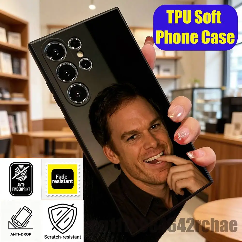 Фото Чехол для телефона D-Dexter Morgan для Samsung Galaxy S23 S24 S26 S25 S22 S21 S10 5G Ultra Plus Fe, индивидуальный дизайн. №4