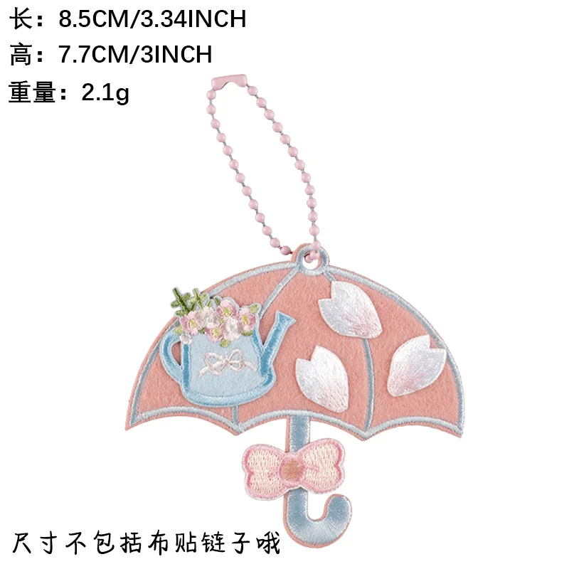 1 шт. пустые различные брелки с вышивкой подвеска аксессуары для сумок сделай сам