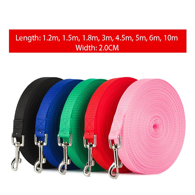 

Longer Pet Leashes Rope Outdoor Training Running Dog Leash Belt PP Dogs Lead for Chihuahua Small and Large Dog Product