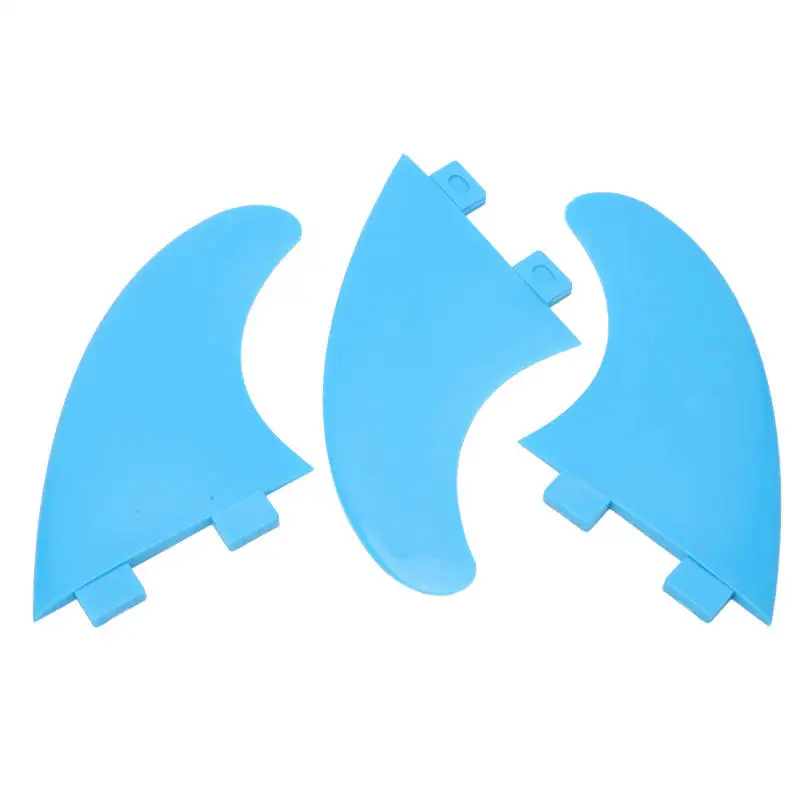 

Surfboard Fins Blue Nylon Plastic Surfboard Fins for Beach