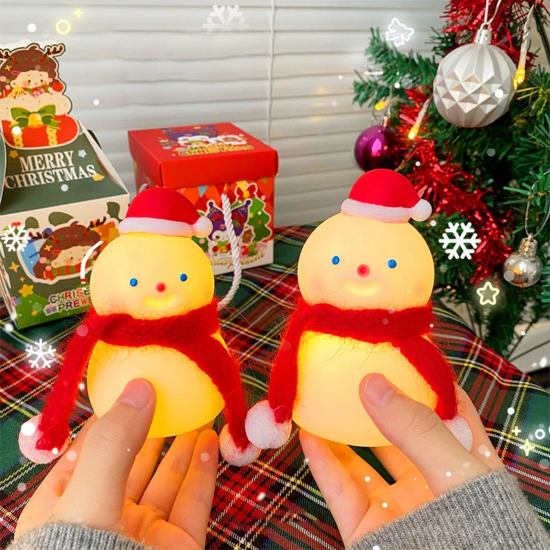 

Профессиональный Рождественский Ночной Телефон, Домашний Декоративный Рождественский творческий снеговик, портативный снеговик, рождественские лампы