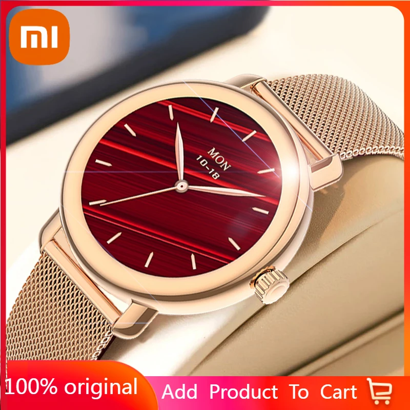 

Xiaomi Touch Screen Smart Watch Women Heart Rate Blood Pressure Information Reminder Sport Fitness Tracker Ladies Smartwatch