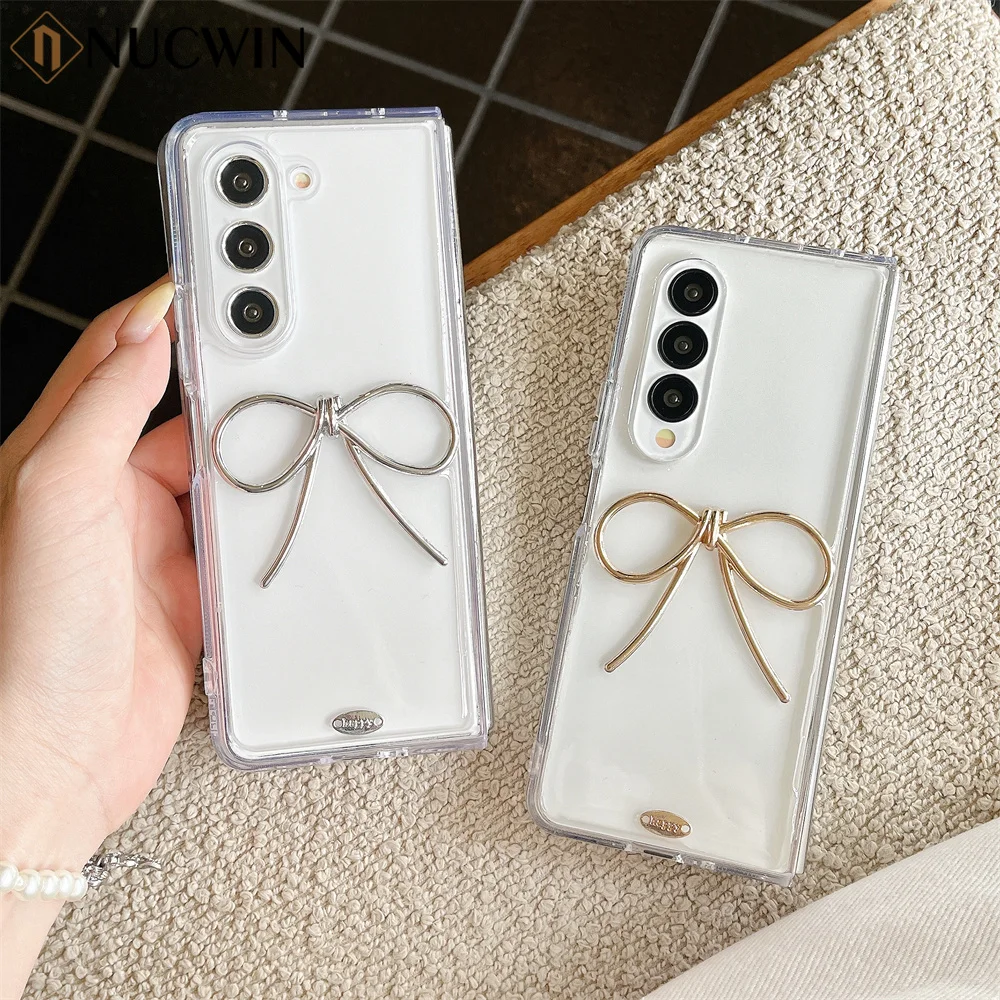 Тонкий прозрачный чехол из поликарбоната для Samsung Galaxy Z Fold 6 5 4