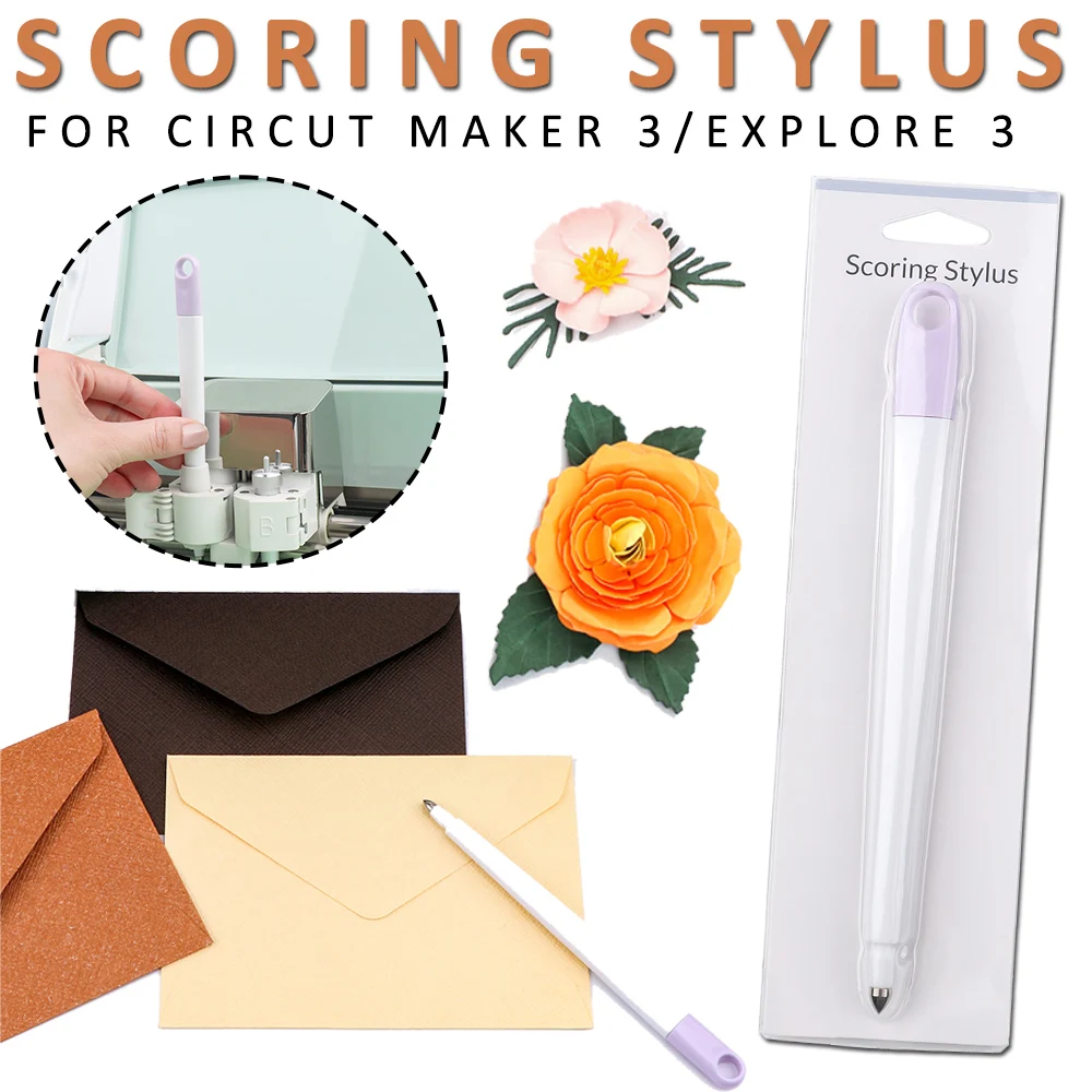 Стилус для подсчета очков Cricut Maker 3/Maker/Explore 3/Air 2/Air складных карточек конвертов