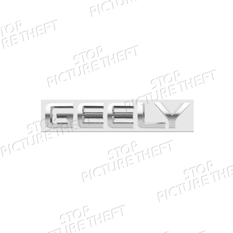 

Для Geely Atlas Coolray Emgrand EC7 EC8 EX7 логотип 3D металлический значок наклейка кузова автомобиля задний багажник эмблема наклейка украшения аксессуары