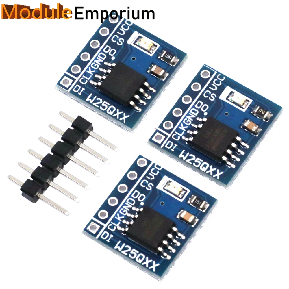 W25Q32 32Mbit / W25Q64 64Mbit / W25Q128 128Mbit 8MByte FLASH NorFlash модуль хранения SPI интерфейс BV FV модуль для STM32