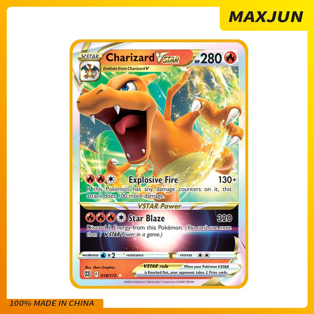 Pokemon 27 стилей Новинка Charizard GX Сделай Сам золотая металлическая карта Пикачу