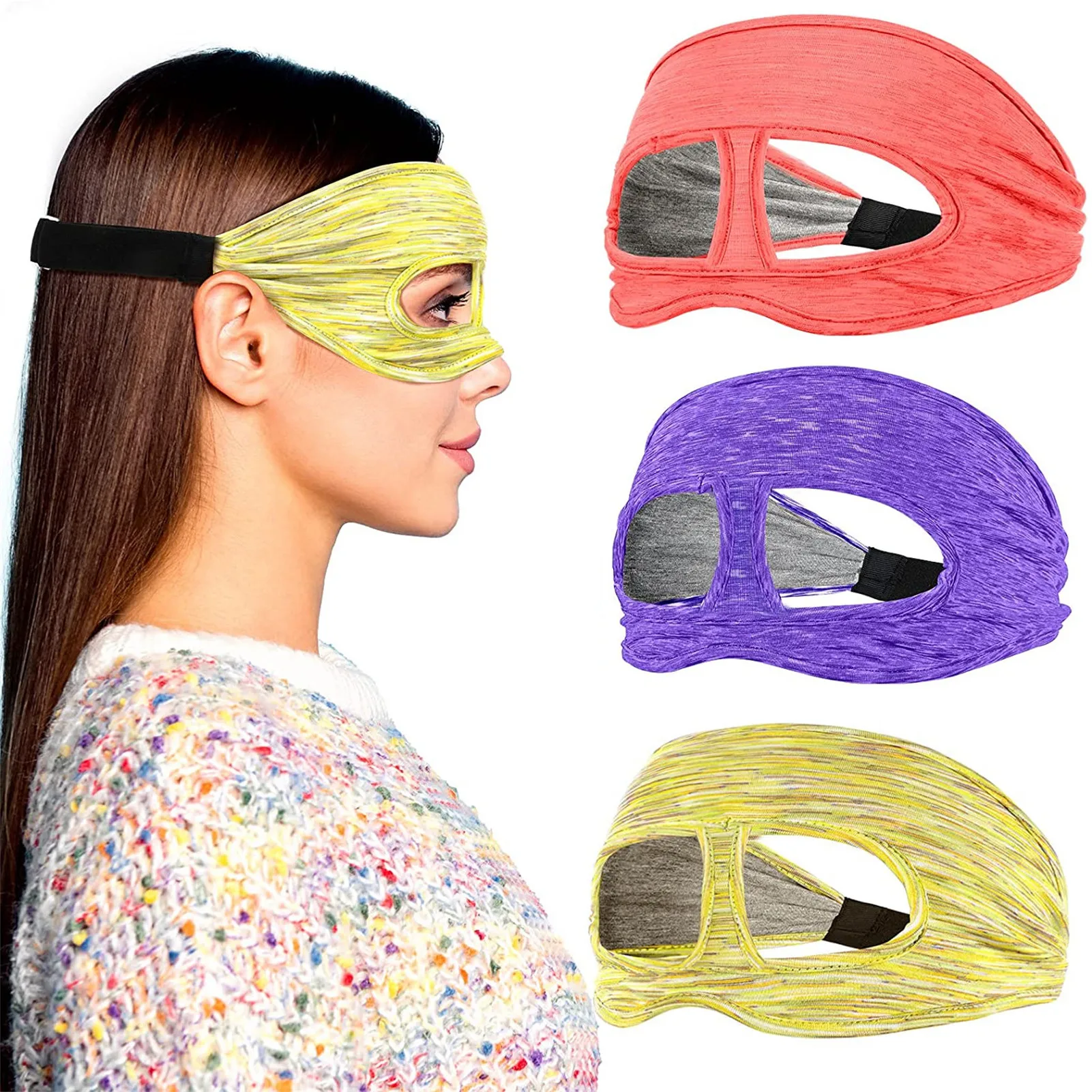 

Sweat Band For VR Headset VR Accessories Eye Mask Cover Breathable Sweat Band Adjustable Sizes Padding With VR Headsets