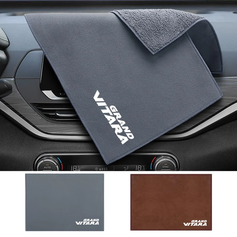 

Car Wash Microfiber Towel Car Cleaning Drying Cloth Hemming Car Care Cloth for Suzuki grand Vitara 2020 2019-2016 2015-1999